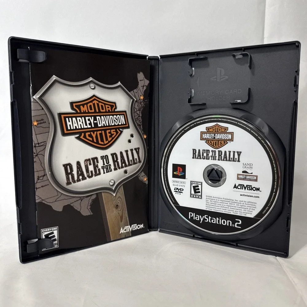 Harley-Davidson Motorcycles: Race to the Rally Sony PlayStation‎ 2 Game